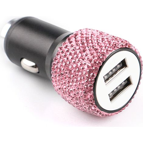 Marteau diamanté pour voiture, chargeur double USB, perceuse, allume-cigare, chargeur USB pour marteau diamanté (1/5)