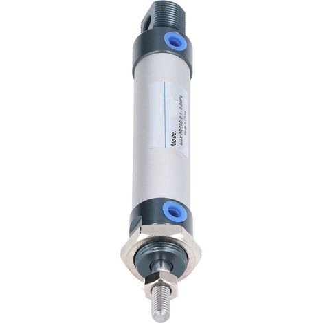 Mini-vérin pneumatique, double effet, alésage de 20 mm, 0,1-0,8 MPa, alliage d'aluminium MAL20, course MAL20x50 mm/1,97 pouce. (1/5)