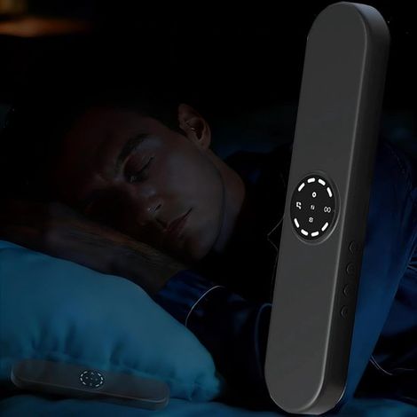 Altoparlante Bluetooth da cuscino per un buon sonno notturno - Altoparlante a conduzione ossea da posizionare sotto il cuscino con 35 toni di rumore bianco integrati, cuffie portatili da viaggio per d (1/5)