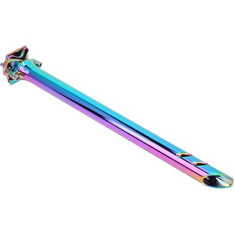 Tige de selle de vélo en alliage d'aluminium CNC 400 mm, réglable, pour VTT, tube 27,2 x 400