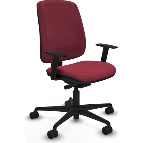 Silla de Oficina Piqueras y Crespo B1D036N Granate