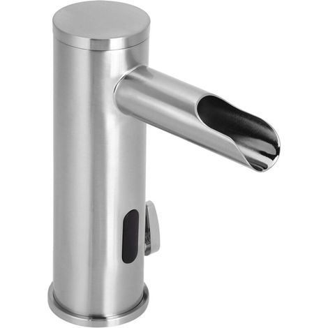 Touchless automatic sensor faucet, copper hot and cold induction temperature mixer, hands-free bathroom water faucet with adjustable knob, Supplies G/2 (1/4)