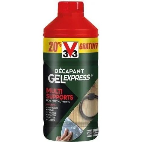 V33 Gel express decappante multisupporto incolore 1,35kg