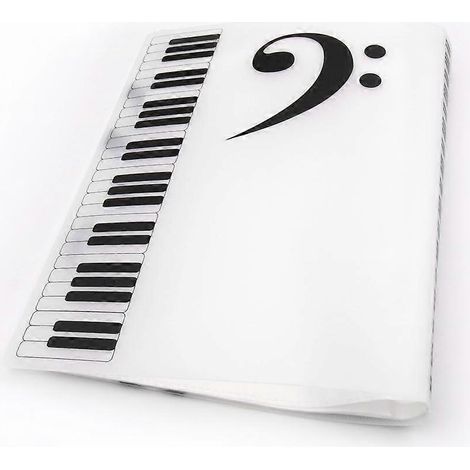Porte-documents en PVC blanc, plus sûr (1/5)