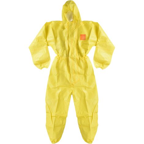 Combinaison de protection chimique 3000, imperméable anti-acide et alcali, tenue intégrale taille XL (1/5)
