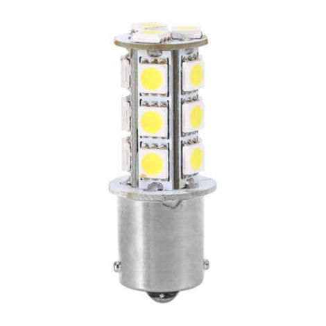 Lot de 10 ampoules LED SMD 5050 (culot BA15S/1141/1073/1095) pour feux de signalisation automobile