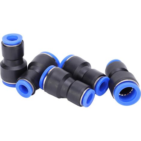 50-Pack Push-in Fitting for Air and Water, PG16-10 (1/5)
