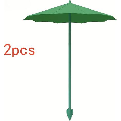 Les parasols pour plantes d'extérieur sont spécialement conçus pour protéger les plantes en pot du soleil et de la pluie. (1/5)