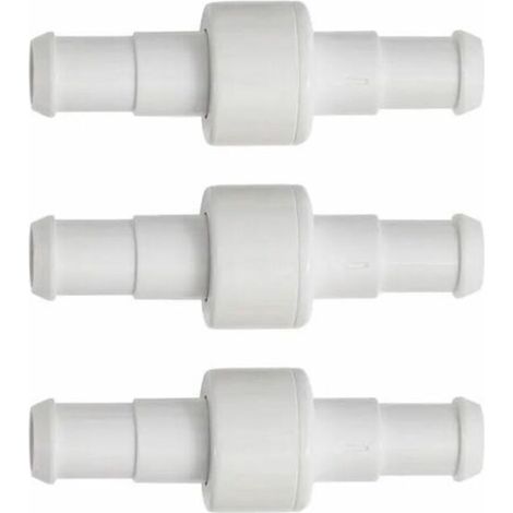 D20 Lot de 3 Raccords Rotatifs pour Tuyau D'arrosage D15 Compatibles avec Zodiac Polaris 180 280 380 Robot Nettoyeur Piscine (1/5)