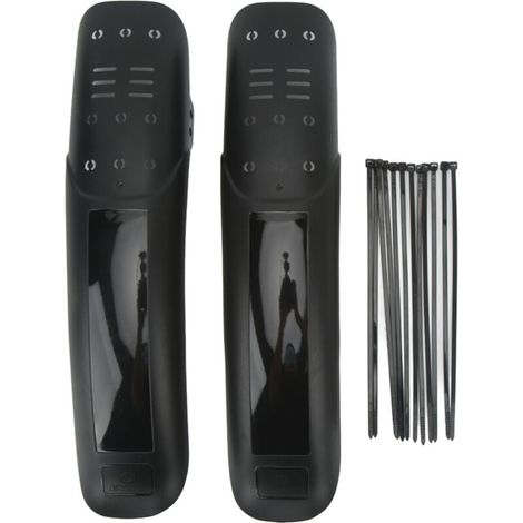 ENLEE 2PCS Garde-Boue Universel pour VTT, Coque Dure en Plastique et Résine, Protection contre la Boue pour Randonnée et Cyclisme Extérieur (1/5)