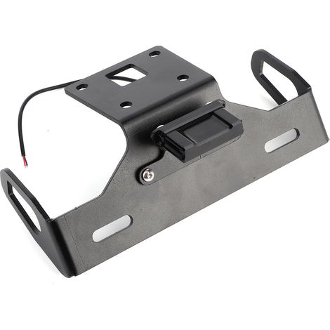 Motorrad-Heckkennzeichenhalter mit LED-Beleuchtung, passend für KAWASAKI Z800 2013–2018 (1/5)