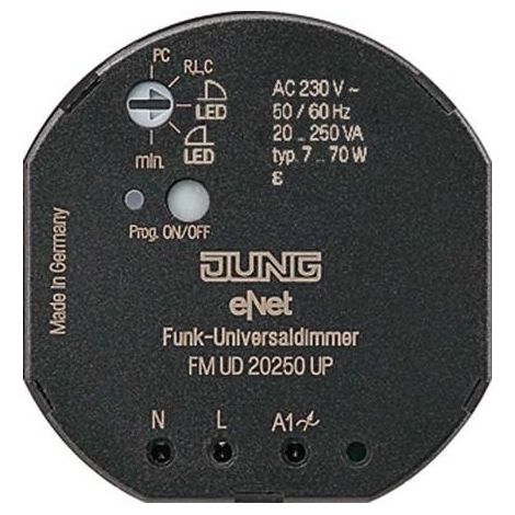 Jung eNet Actionneur de variation radio 1gang Mini FM UD 20250 UP