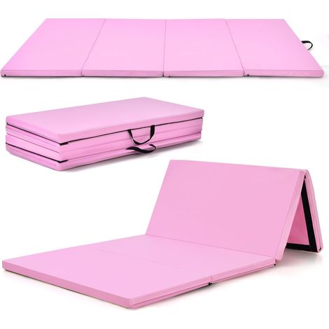 COSTWAY Yoga Mat Thick Non Slip Gymnastic Mat Padded Exercise Fitness Pilate Workout Mat (1/5)