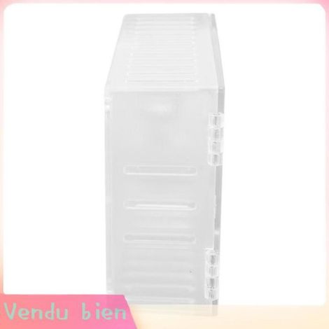 Bote de verrouillage de thermostat universelle avec clé, grand couvercle transparent pour thermostat mural, de (1/4)
