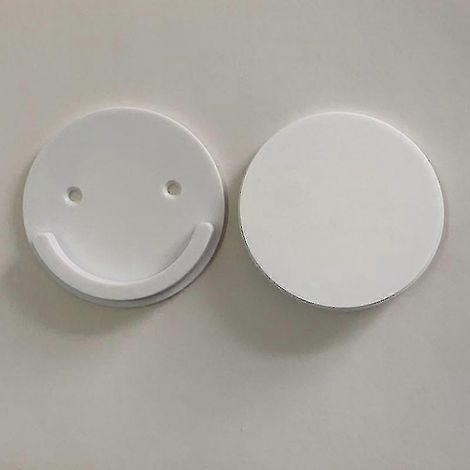 Deux supports de fixation pour tringles afin d'empêcher les chutes, tringles rondes pour rideaux, voilages et rideaux de douche, antidérapants en forme de S (1/5)