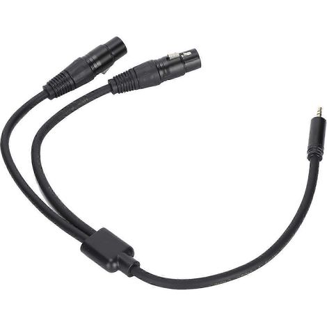 Câble adaptateur répartiteur JORINDO double XLR femelle vers jack 3,5 mm mâle (1/8 pouce) (1/5)