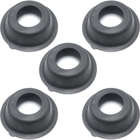 Cinco diafragmas de vacío para carburador, aptos para motocicletas bicilíndricas en V (Virago XV400 535 XV535 SR 250 Vmax1200 XJR1200). (1/3)