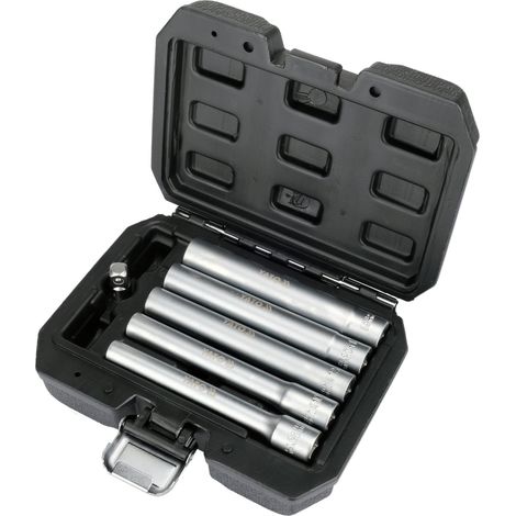 Extra lange Stecknuss-Satz 5-tlg., 8–14 mm