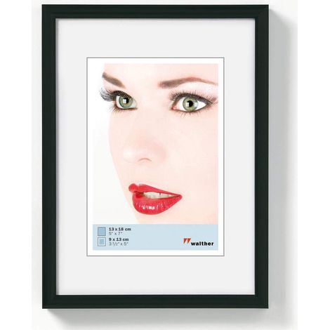 Cadre Photo Noir 18 x 24 cm Cadre Plastique Galeria KB824H (1/4)