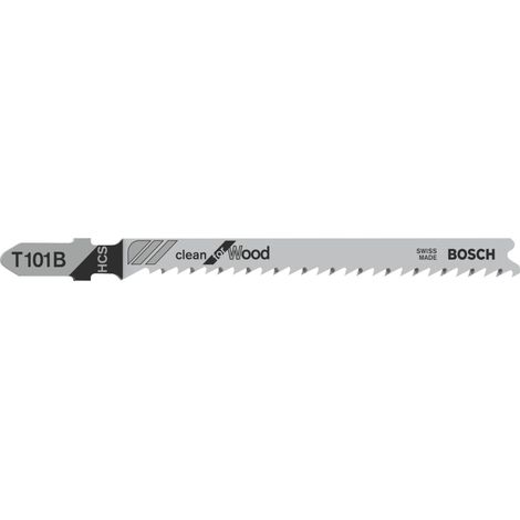 Bosch T 101 B Clean for Wood lama per seghetto alternativo argento