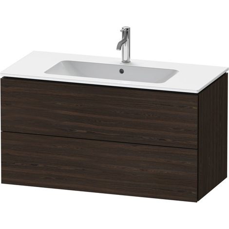 Duravit L-Cube bâti-support lavabo suspendu, 2 tiroirs, (1/5)