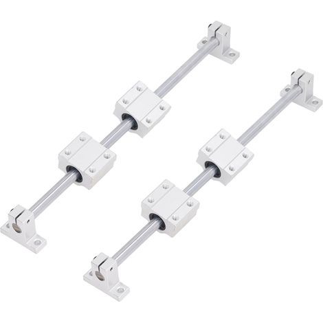 Lineare Schienengleitführung mit 4-teiligem Block für Maschinen 10-450 (1/5)