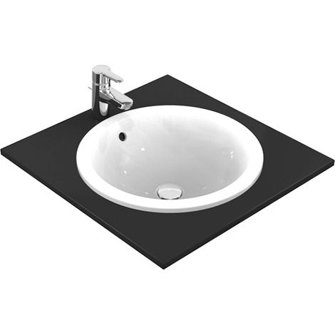 CONNECT lavabo incasso tondo 480mm bianco
