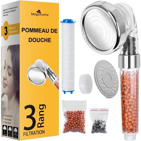Duschkopf Handbrause wassersparend 3 Filtration + Pp Filter (1/5)