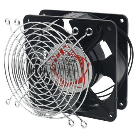 High temperature axial fan 120 x 120 x 38 mm – Quiet – Compatible with wood stoves and boilers – Energy savings of up to 30% (1/5)