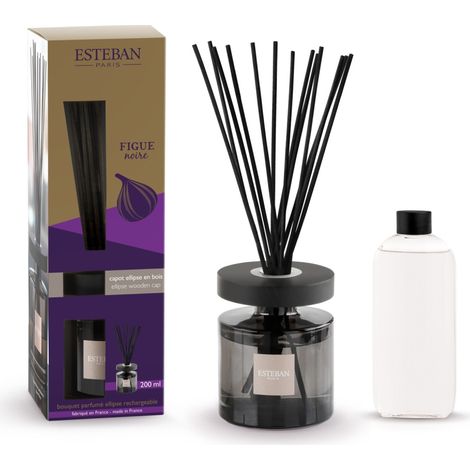Esteban - Bouquet parfumé Ellipse figue noire 200ml (1/4)
