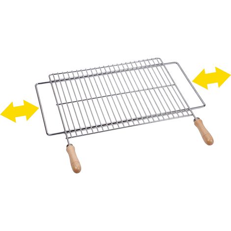 Parrilla extensible para barbacoa - 50x40 cm