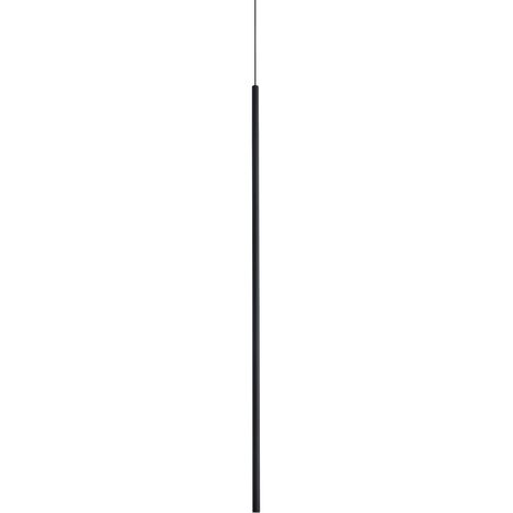 Ideal Lux Sospensione Look 1 luce LED integrato nero vetro metallo