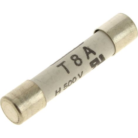 Fusibile 8a 6,35x32mm per 10