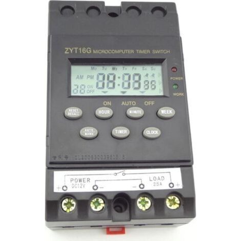 ZYT16 Microcomputer intelligente per controllo temporizzato di interruttori e timer per illuminazione stradale a 220 V