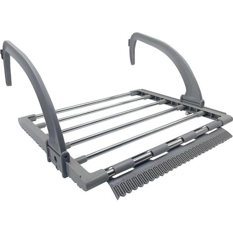 drying rack for balconies, clothes drying rack, windproof, dryer for drying laundry wet clothes (39 x 31 cm) (1/5)