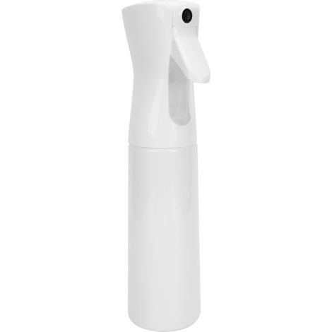 Vaporisateur Vide 300ml (M) Blanc pour Coiffure, Brumisateur Eau, Arrosage Plantes & Nettoyage, Bouteille Pulvérisateur Cheveux (1/5)