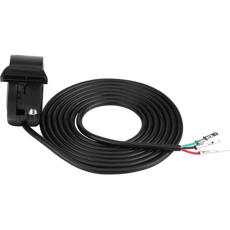Geschwindigkeitsregelungskomponente, elektrische Daumengas-Geschwindigkeitsregelungskomponente, universell für Elektro-Fahrrad-Roller (22 mm, 7/8 Zoll) (1/5)