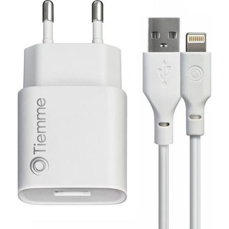 Cargador de batería 1 USB-A Cable Watt 5 3642 Tiemme