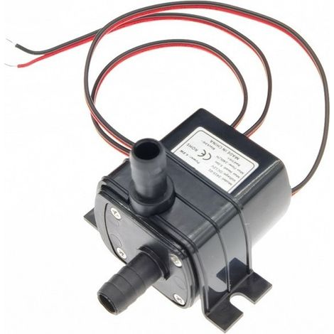 Minibomba de agua compacta sin escobillas de 12 V y 40 W para camping en coche. (1/5)