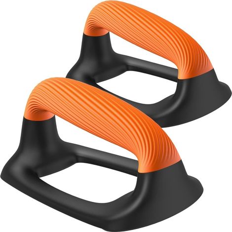 Push-up-Barren mit weichen ergonomischen Griffen und rutschfester Basis – Liegestützgriffe – Fitnesszubehör
