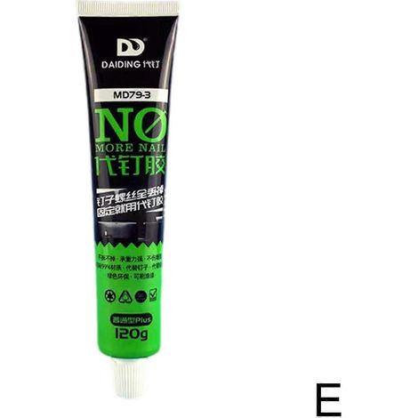 Colle forte sans clous 120 g (E) Colle pour verre Colle universelle (1/4)