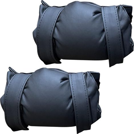 Lot de 2 housses de robinet d'extérieur pour l'hiver Isolation du robinet extérieur Protection contre le gel Facile à installer Protection thermique pour robinet de jardin Protection contre (1/5)