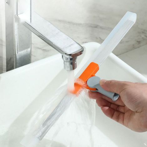 Balai Magique en Silicone pour Verre,Essuie-glace Haut de Gamme,Balai de Sol,Balayage à l'Eau Domestique- kit 4 50cm (1/4)