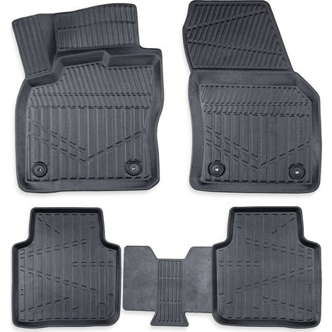 Erpassan 3D Gummifußmatten-Set, 4 Stück, für den Innenraum - SEAT TARRACO 2018–2024