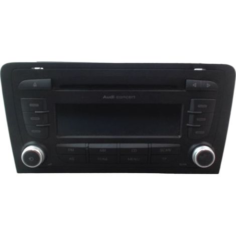 [PRODUIT D'OCCASION] Autoradio AUDI A3 Sportback II Phase 2 (8p) 2008-2012 ♻️ Ref Oe. 8p0057185b - Garantie à vie (1/4)