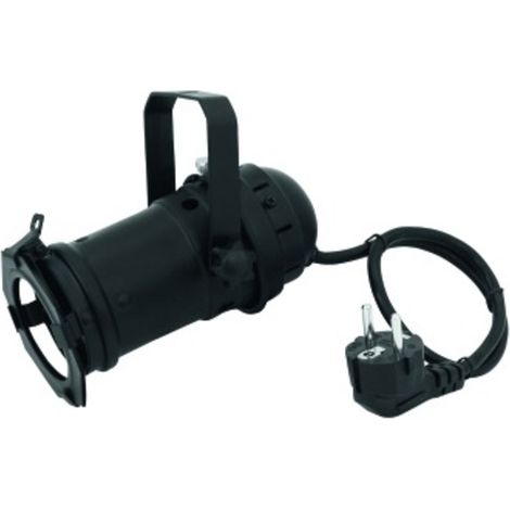 Eurolite PAR-16 Spot GU-10 Halogen-PAR-Scheinwerfer    Schwarz