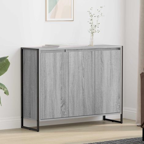 Seitenschrank Graues Sonoma 96,5 x 30 x 75 cm Holzwerkstoff