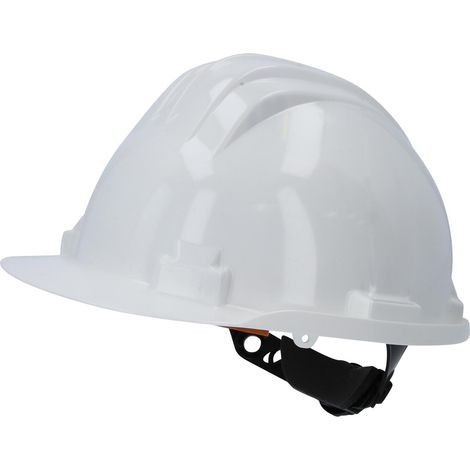Casque de sécurité de travail, bandeau amovible, blanc (1/3)