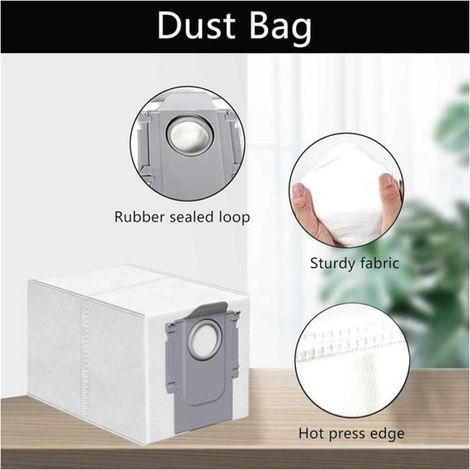 Brosse Principale - Filtre Hepa - Serpillière Microfibre - Kit Accessoires Rechange Pour Aspirateur Robot Saros 10 G30 S9 Maxv Ultra - 20 Pièces (1/5)