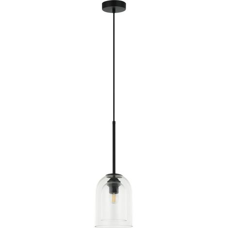 Lampada a sospensione Art Deco nera E27 Elaris Light Prestige (1/3)